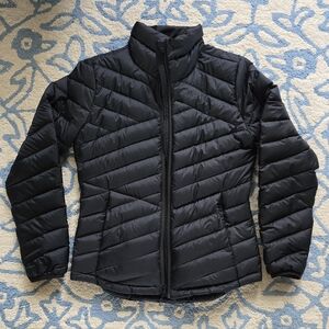 Women's Black Quilted Jacket